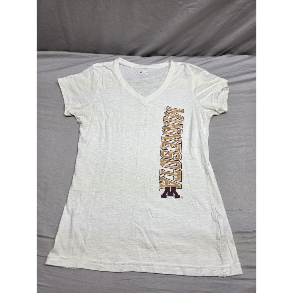 Minnesota Golden Gophers Shirt White Univ of Minnesota Small